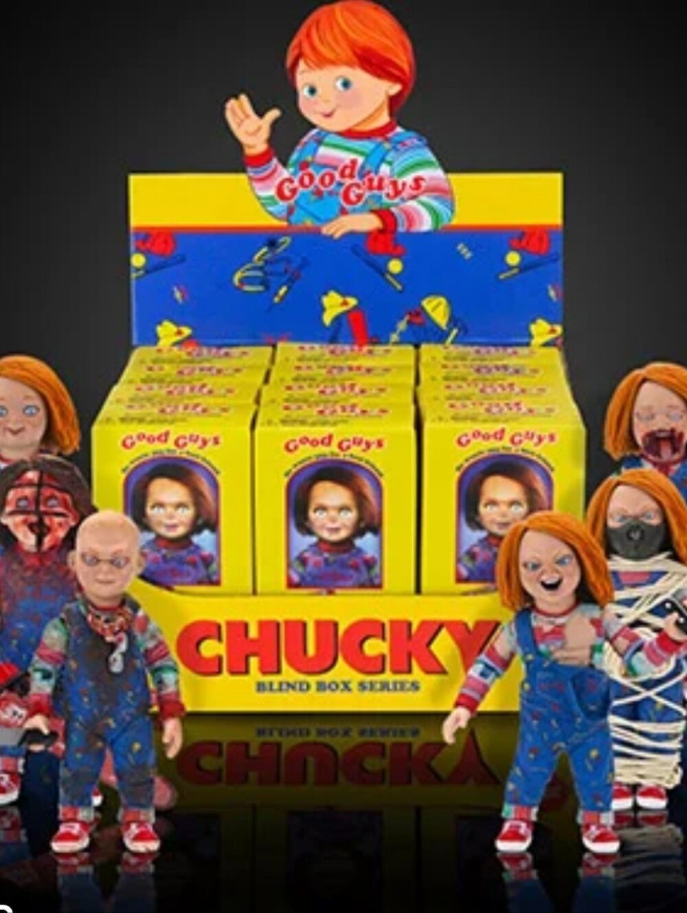 NECA's Chucky TV Series "Good Guy" 3.5-inch blind box action figure.New Unopened